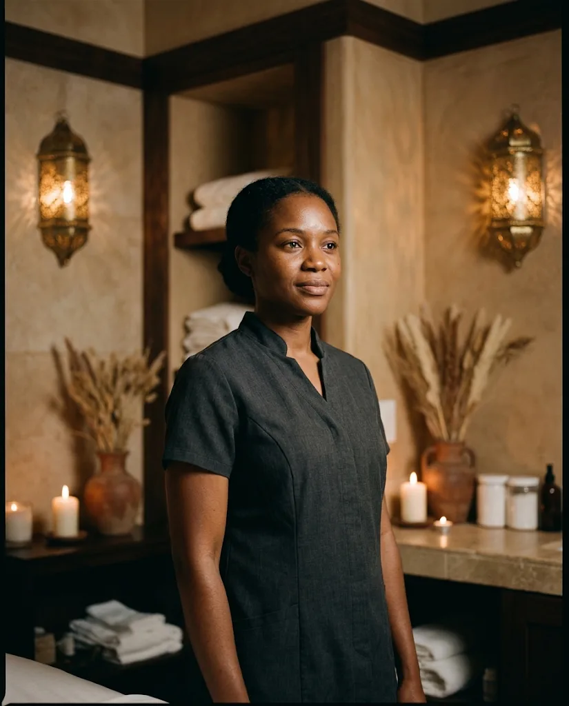 Hannah Osei, licensed massage therapist