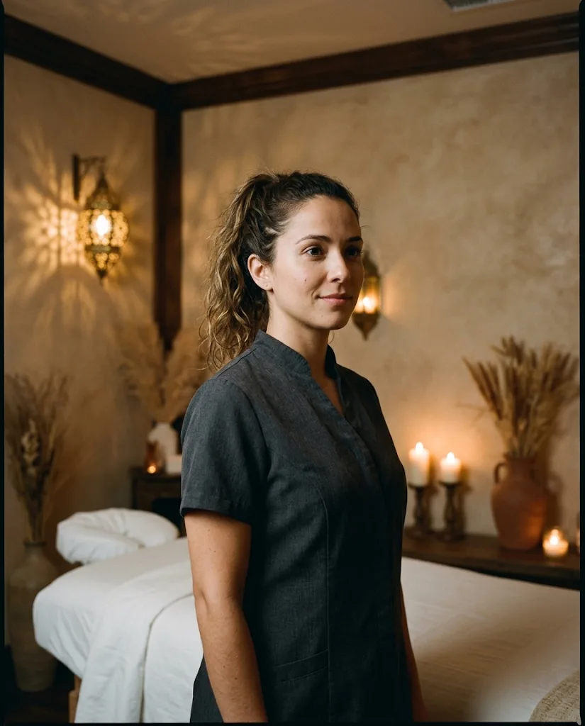 Lucia Ferreira, licensed esthetician
