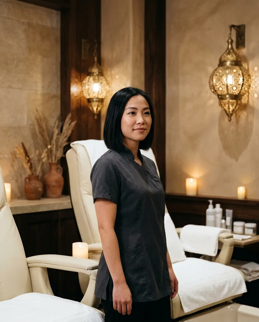 Mai Tran, nail technician and nail studio lead